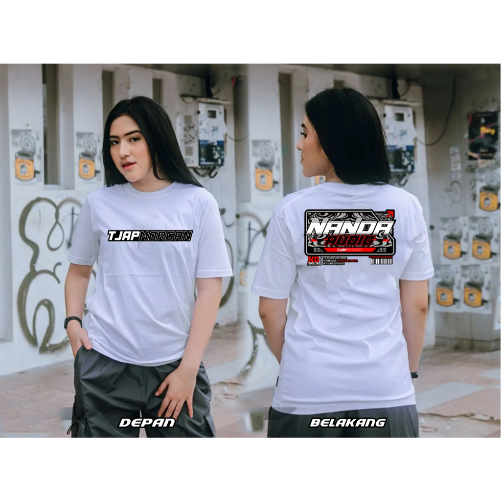 NANDA AUDIO vol.2 kaos dewasa sound system nanda audio bahan katun adem nyaman dipakai