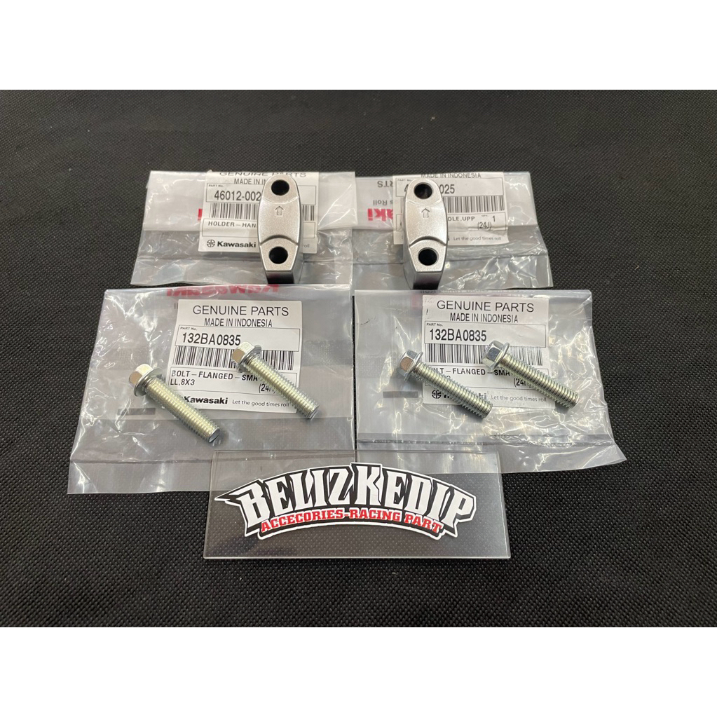 RAISER TUTUP RAISER + BAUT RAISER ATAS SEGITIGA NINJA SS  KLX  150 S L BF DTRACKER ORIGINAL KAWASAKI