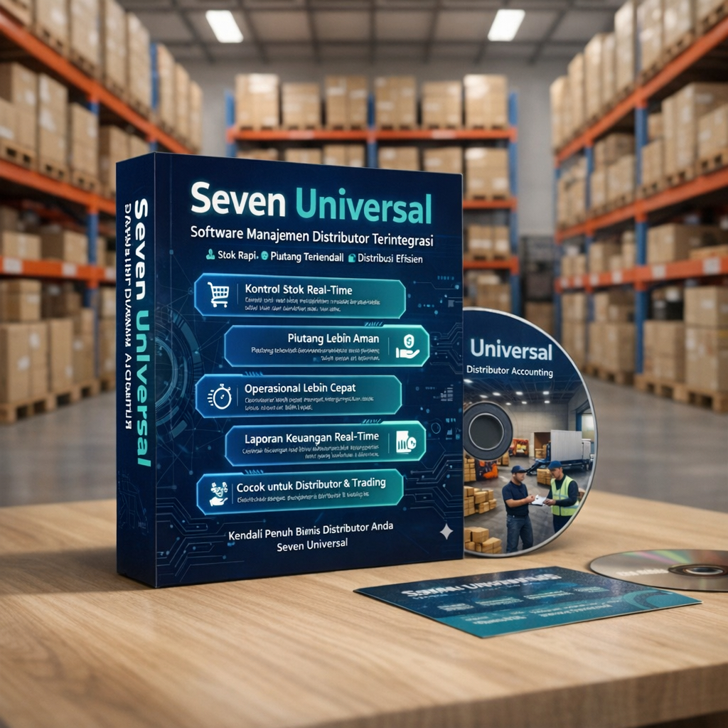 Software Akuntansi Seven Universal Premium - Spesialis Distributor & Trading