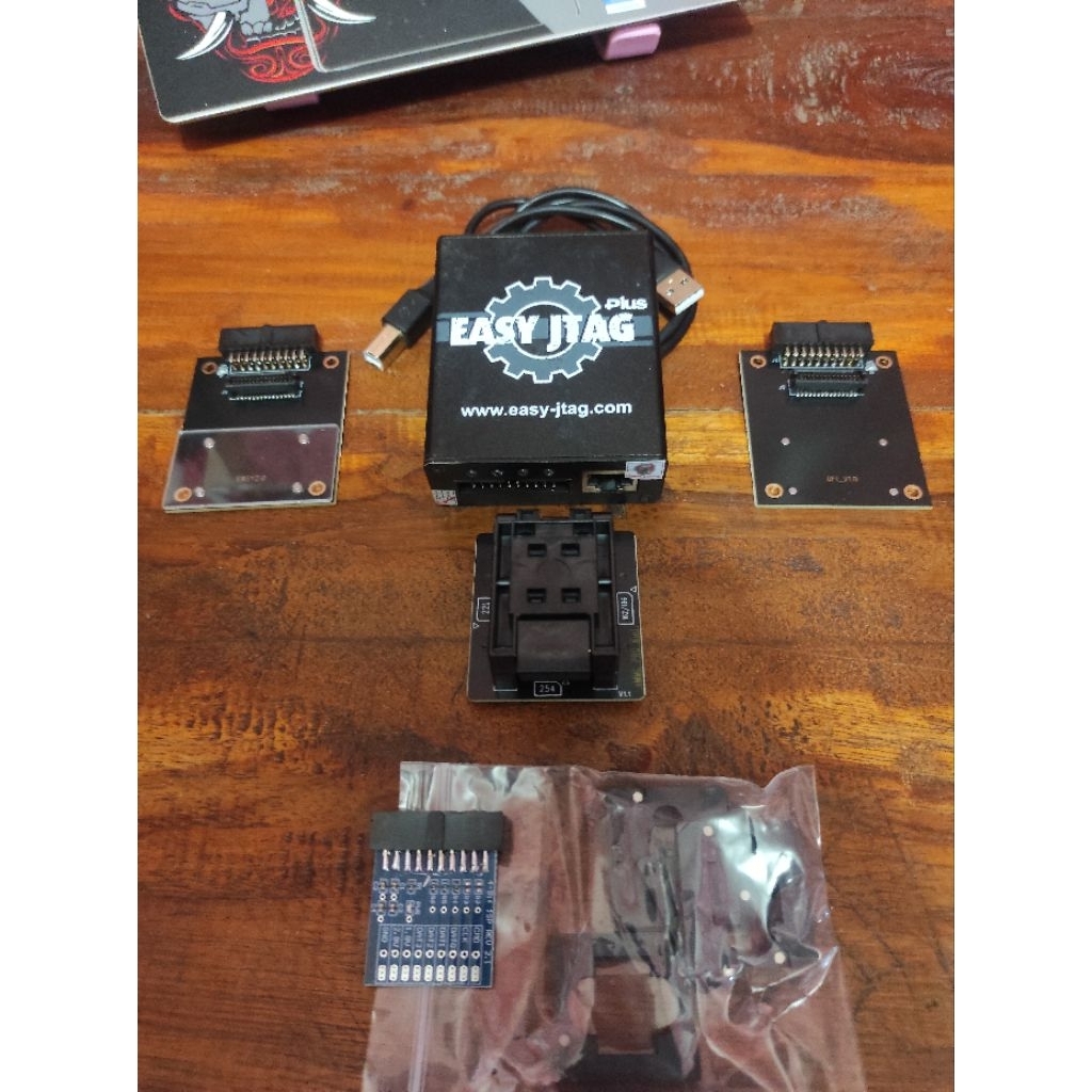 Easy jtag plus+socket bga emmc 6in1 original bekas