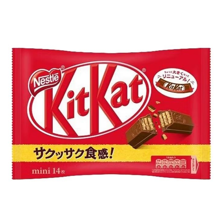 Kit Kat Mini Original Chocolate / Wafer Salut Cokelat Snack Jepang 162.4 Gr
