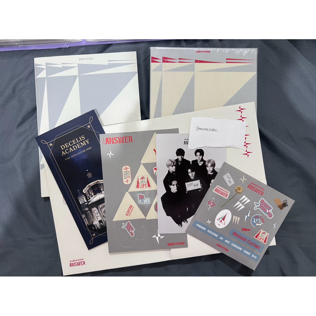 (album only) ENHYPEN Dimmension:Answer NO and YET