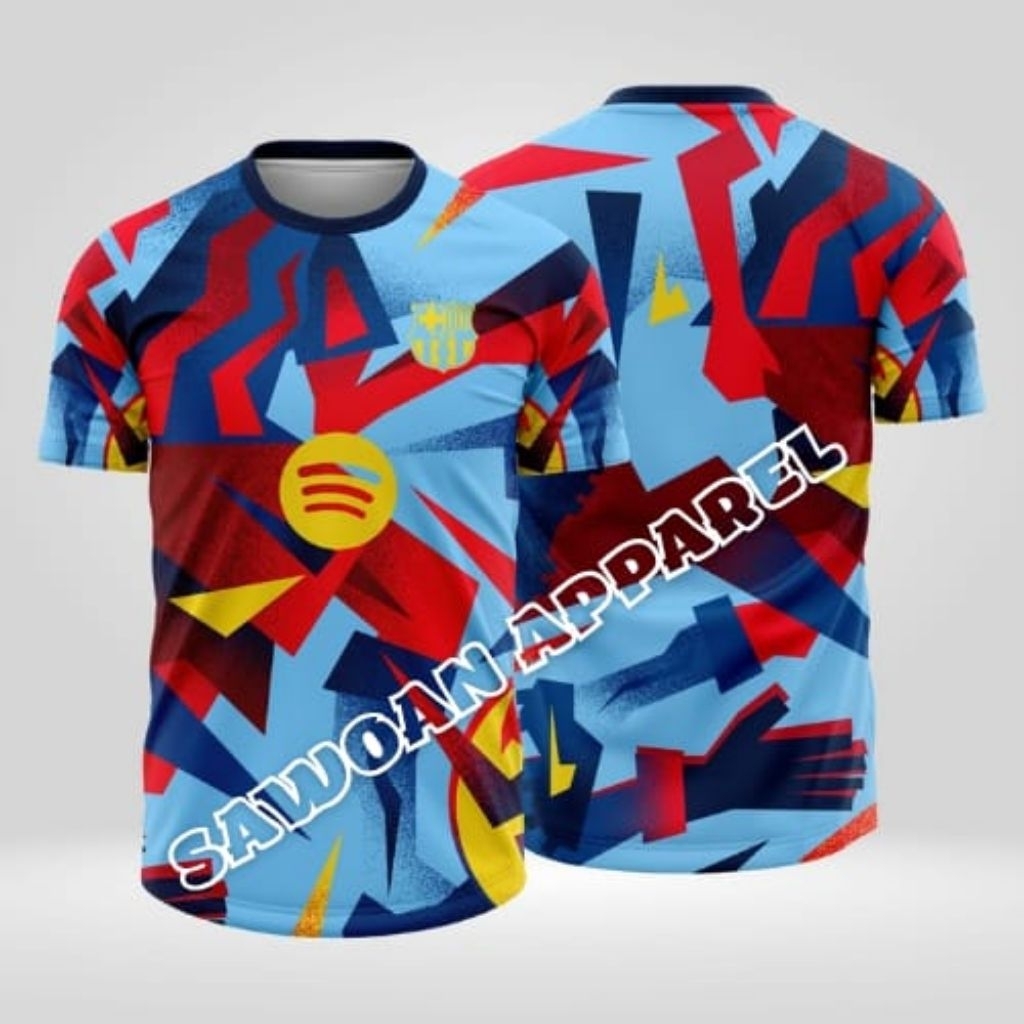 JERSEY BARCA PREMATCH SUPERCOPA DE ESPANA 2026 EL CLASICO KEREN PARAHHH