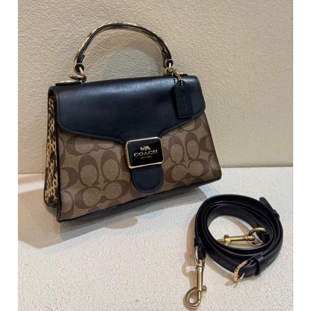 tas Coach satchel papper prelove