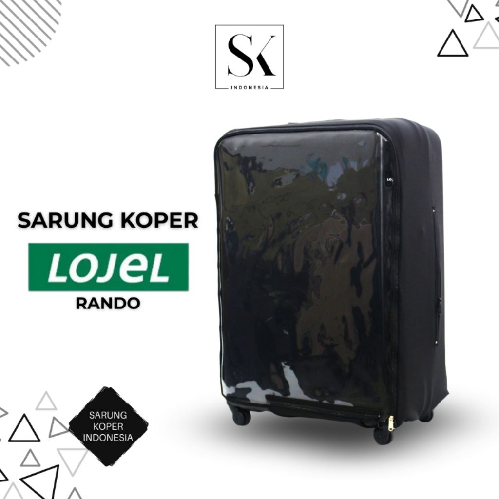 Sarung Koper Cover untuk Koper Lojel Rando Size Small Medium Large (18 inch - 32 inch)