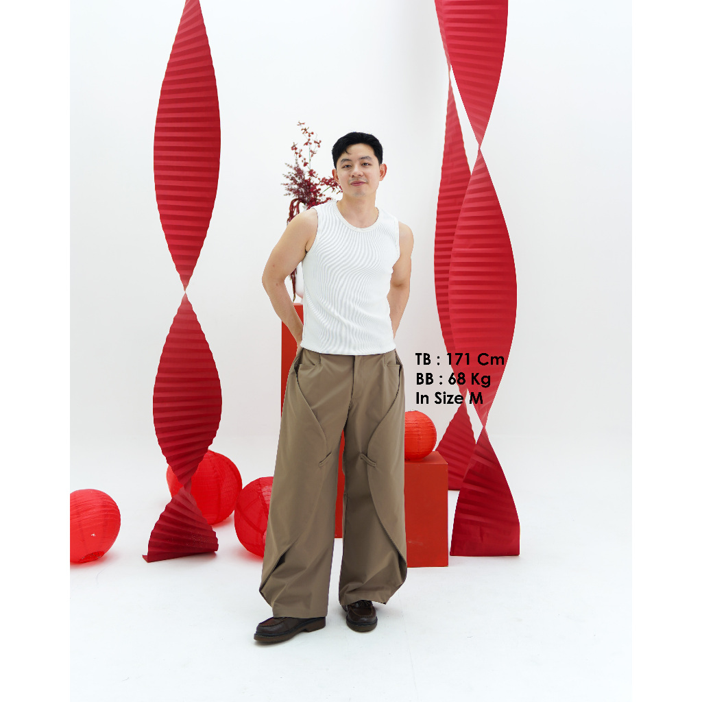 MU-JO “JINBAO” Balloon Baggy Pants - Limited Chinese New Year Collection