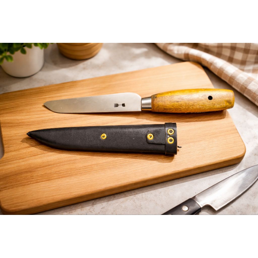 pisau pande cap garpu pisau baja,pisau sembelih cap garpu