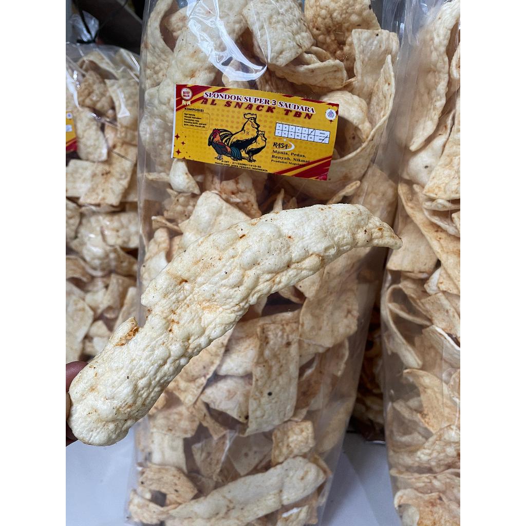 kerupuk Slondok Gurih Pedas Manis / Slondok Pedas Manis Home Made