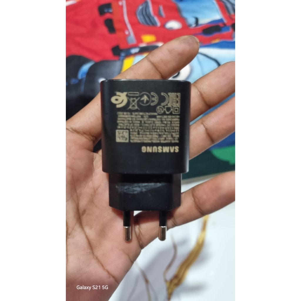 cas charger samsung 25 watt ori copotan