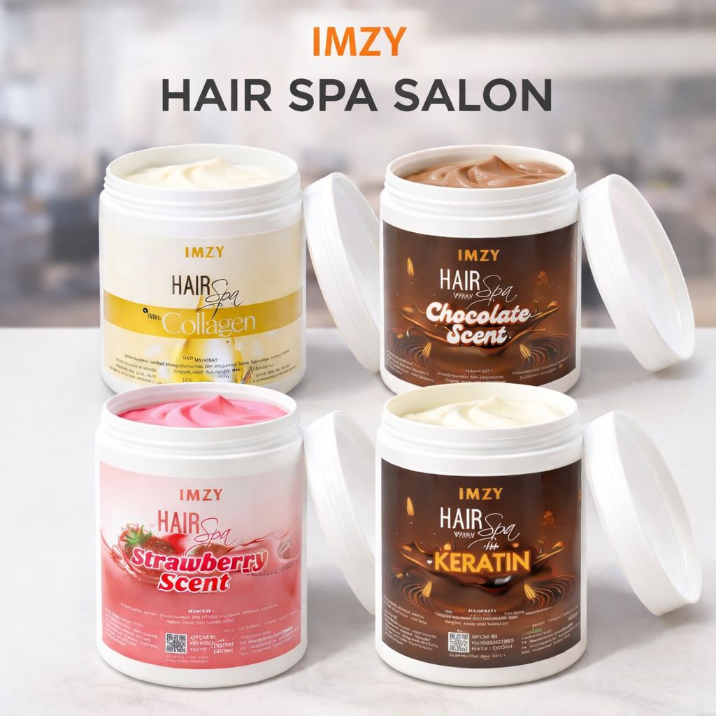 IMZY HAIR SPA CREMBATH POT MELEMBUTKAN RAMBUT KASAR