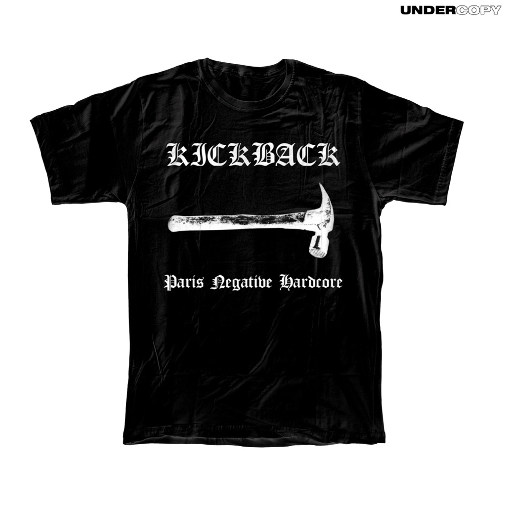 Kickback Paris Negative Hardcore T-shirt | Kaos Band Kickback