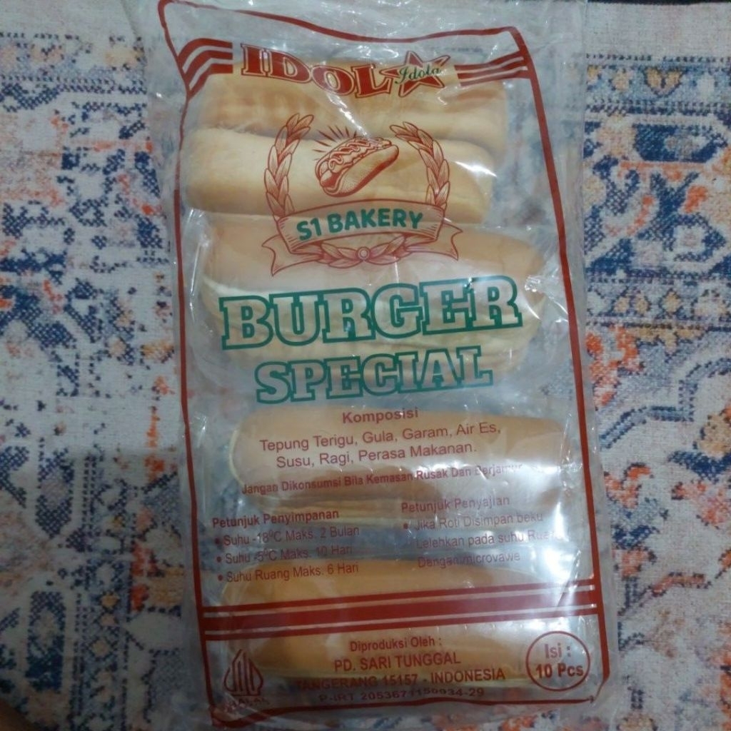 HOTDOG BUN IDOLA ROTI HOTDOG