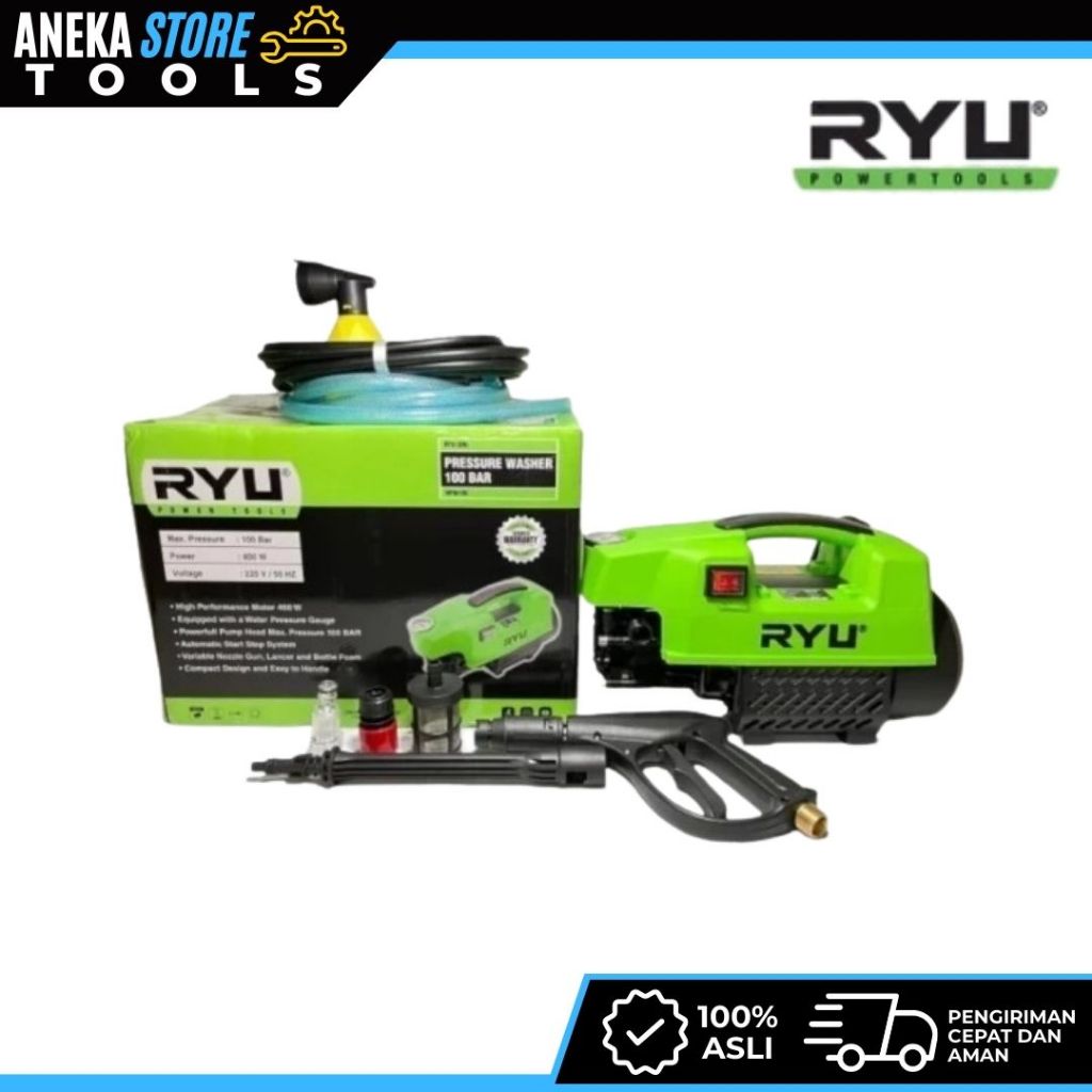 RYU Jet Cleaner Ryu Rpw100 / Pressure Washer Rpw 100
