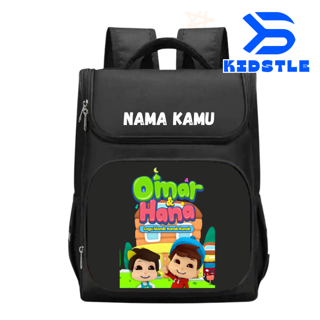Tas Ransel Anak OMAR HANA Roblox Tas Ransel backpack Free Nama