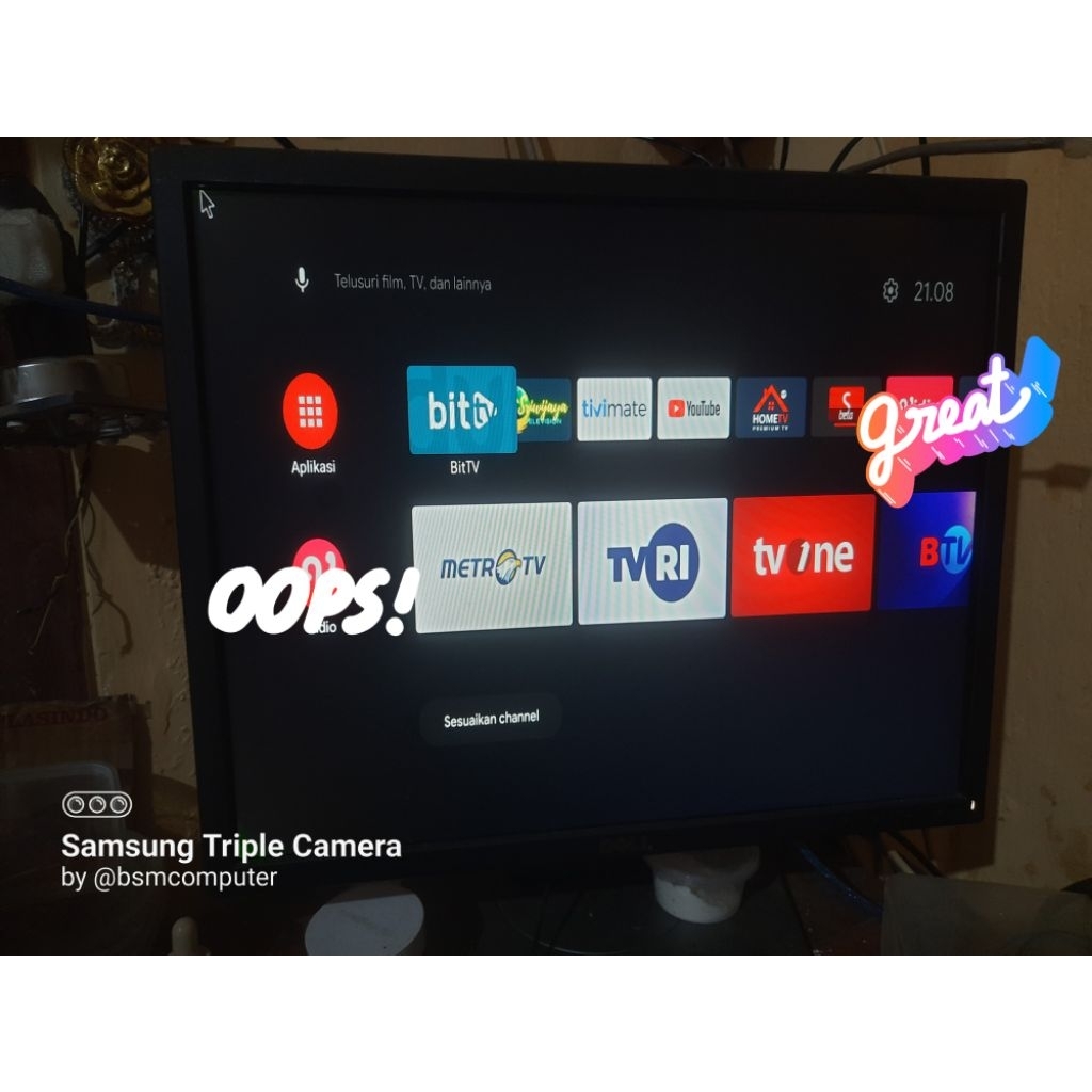 stb xStream Seru DM12 Transvision 2/8GB android 10 sudah unlock root siap pakai