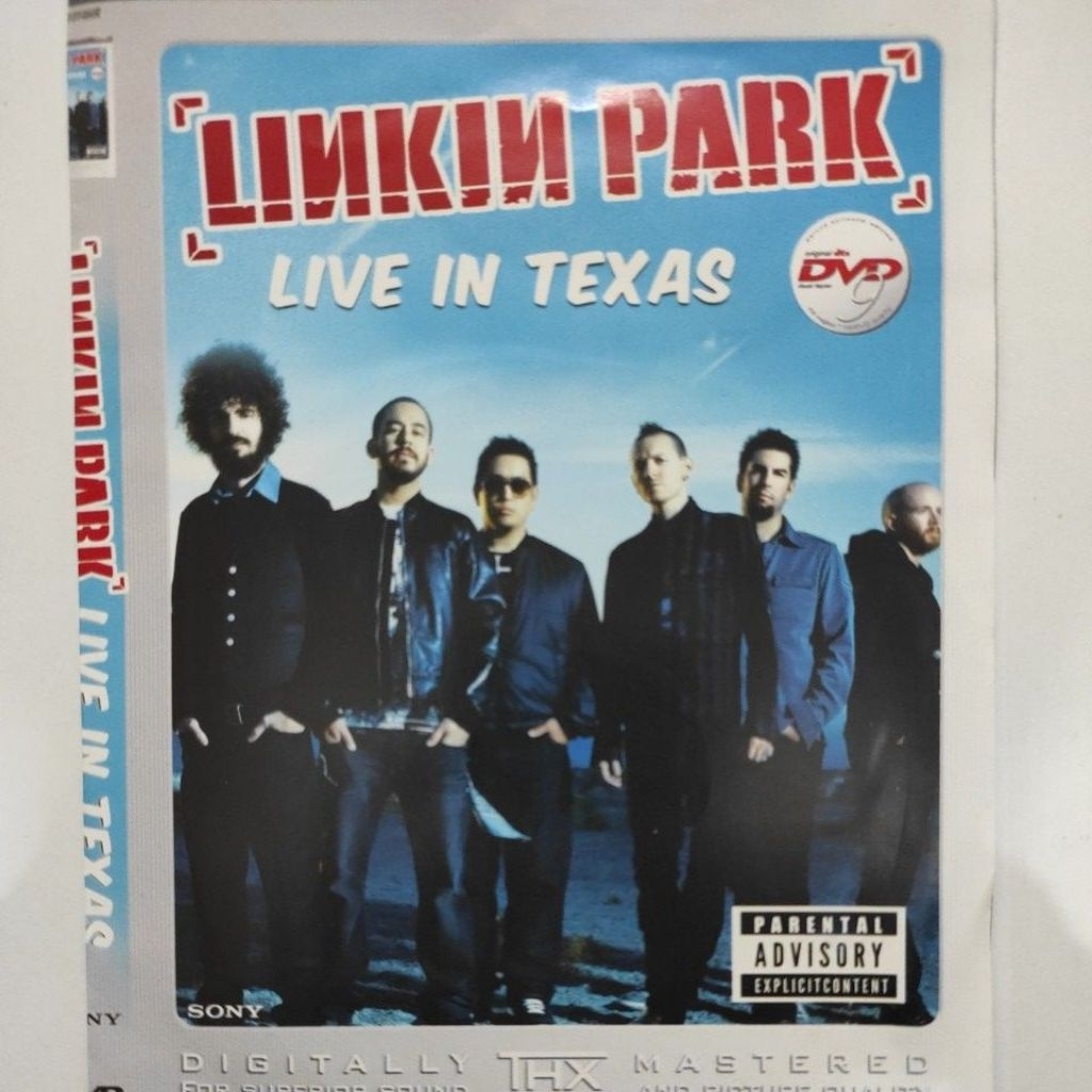 Kaset Video Linkin Park Live in Texas Lagu Barat