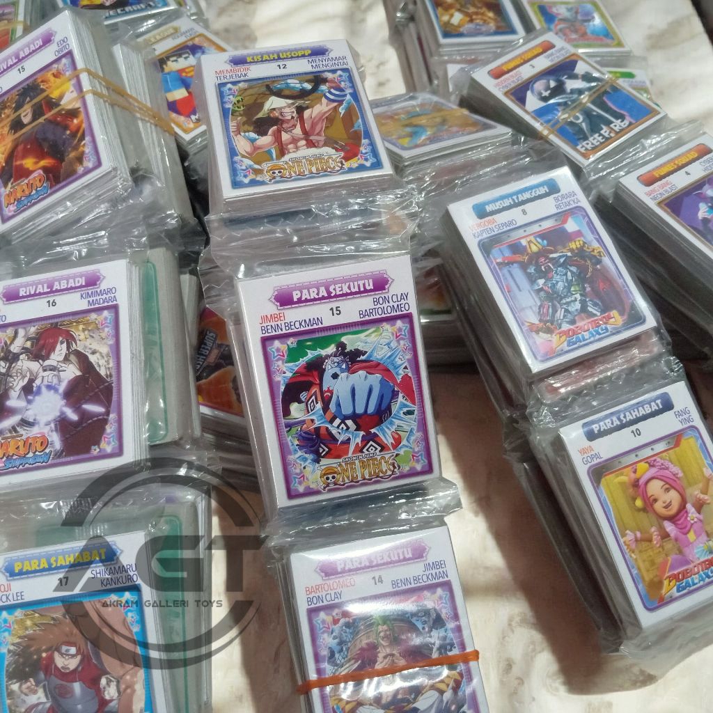 KARTU KWARTET JUMBO/GAMBAR GEPOK DG