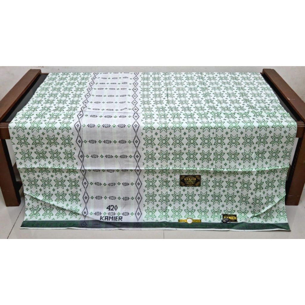 (MOTIF PILIHAN) Sarung tenun Samarinda asli merk KAMIER type 420 HALUS DAN LEMBUT SGE SGS SGA Songke