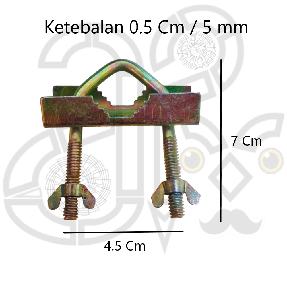 Klem U / Klem Pipa / klem Tiang Antena