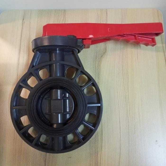 Butterfly Valve PVC 21/2" Inch Hand Lever Operated Seat EPDM Universal Flange