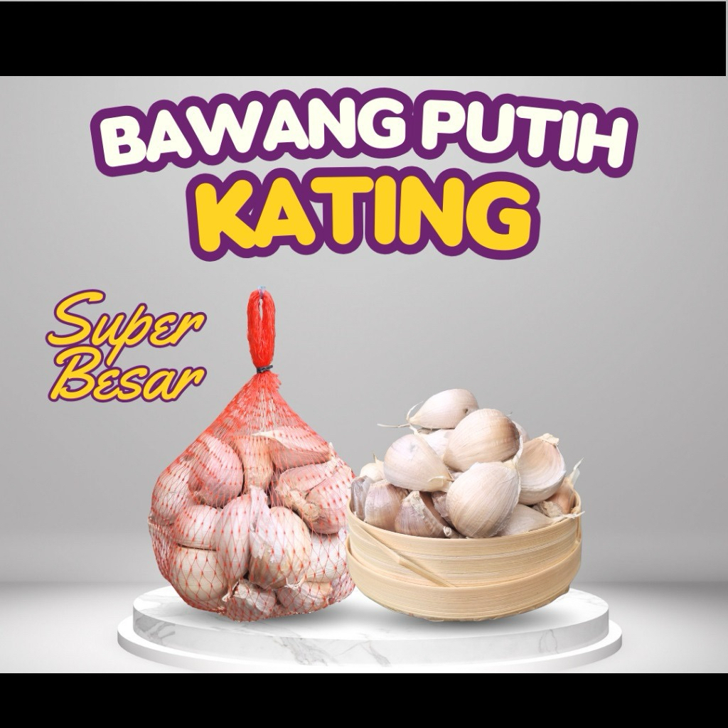 Bawang Putih Kating 1kg MURCE Murah Ceriaaa Grosir Ecer Bisa Bangettt