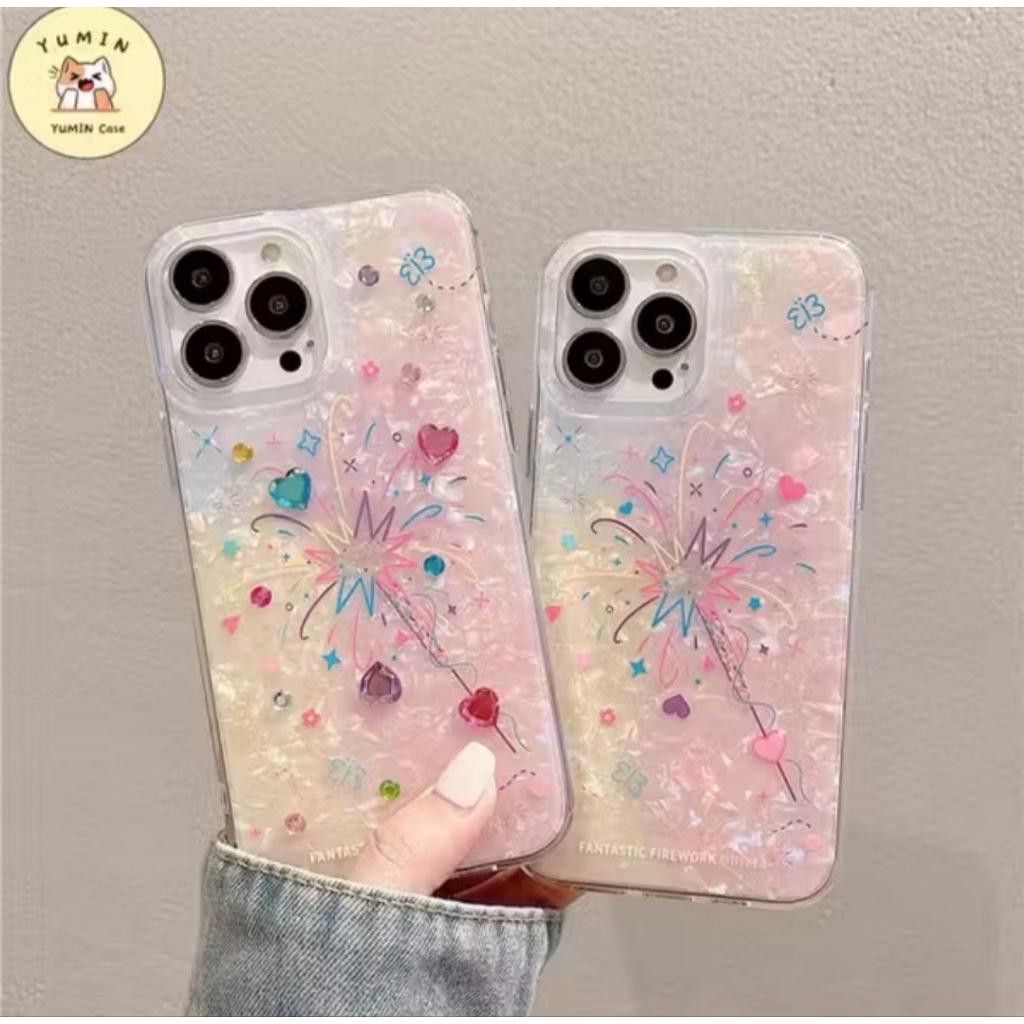 Case Premium Iphone 13 Promax Fantastic Firework Kembang Api Warna Warni