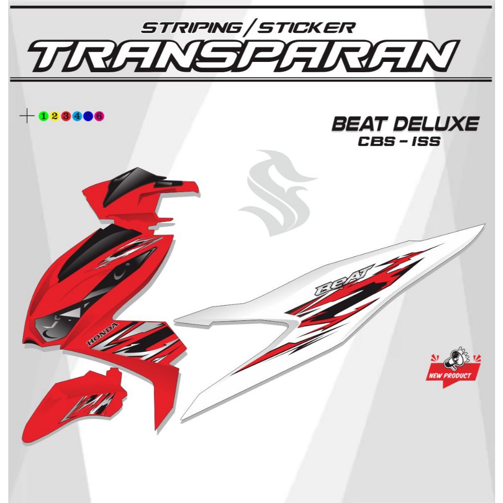 VARIASI TRANSPARAN NEW BEAT DELUXE VARIASI