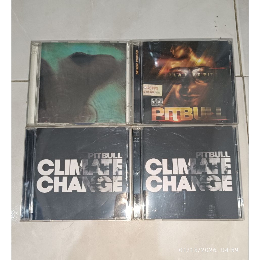 cd PINK FLOYD-Meddle / PITBULL-Planet Pit (Deluxe edition) / PITBULL-Climate Change (1) / PITBULL-Cl