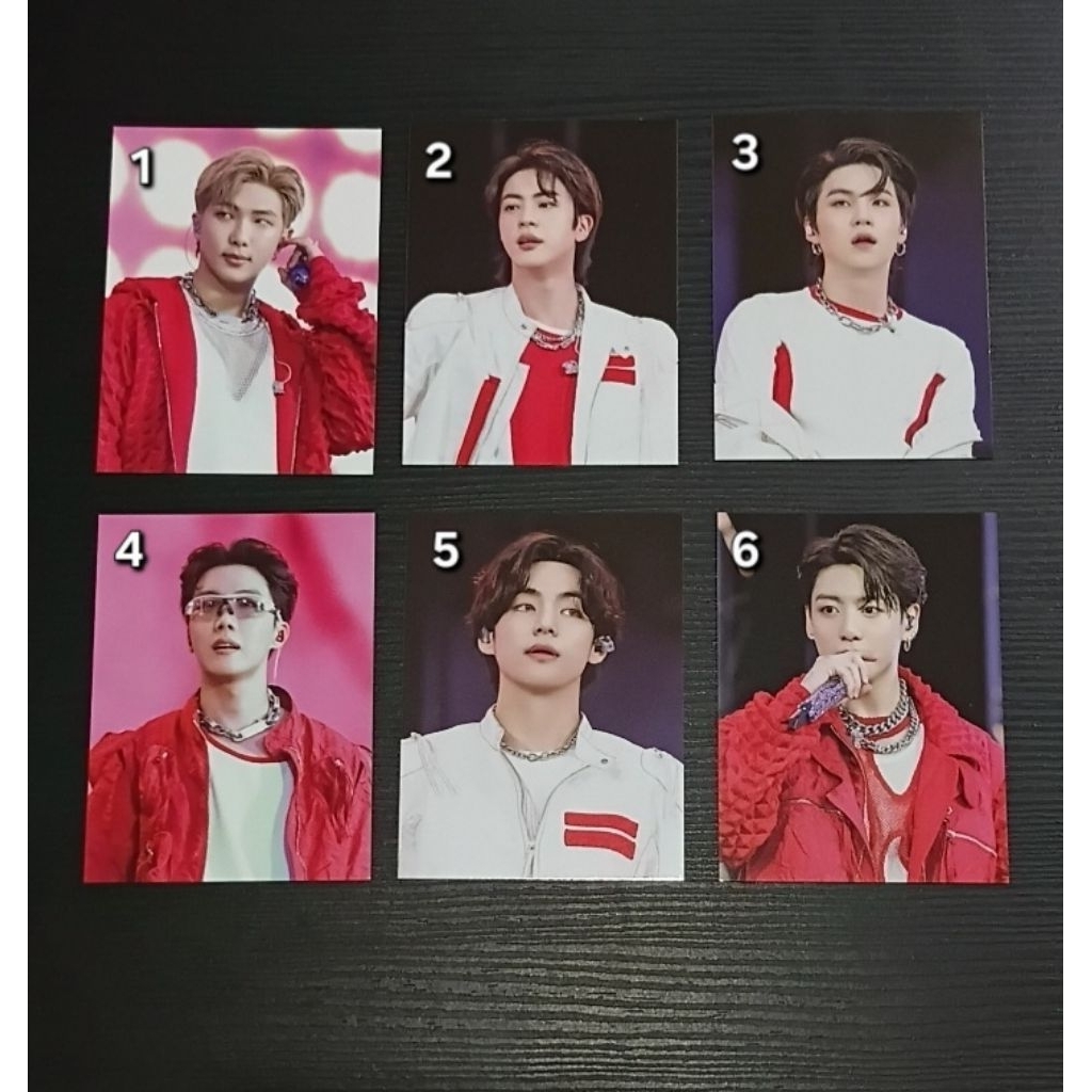 BTS Permission To Dance Photocard Official