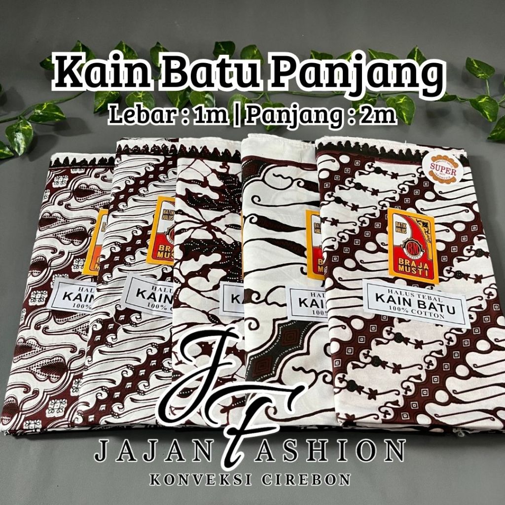 Hemat paket kain panjang isi 2pcs-5pcs cap BRAJA MUSTI kain batik halus kain samping batik tapih wan