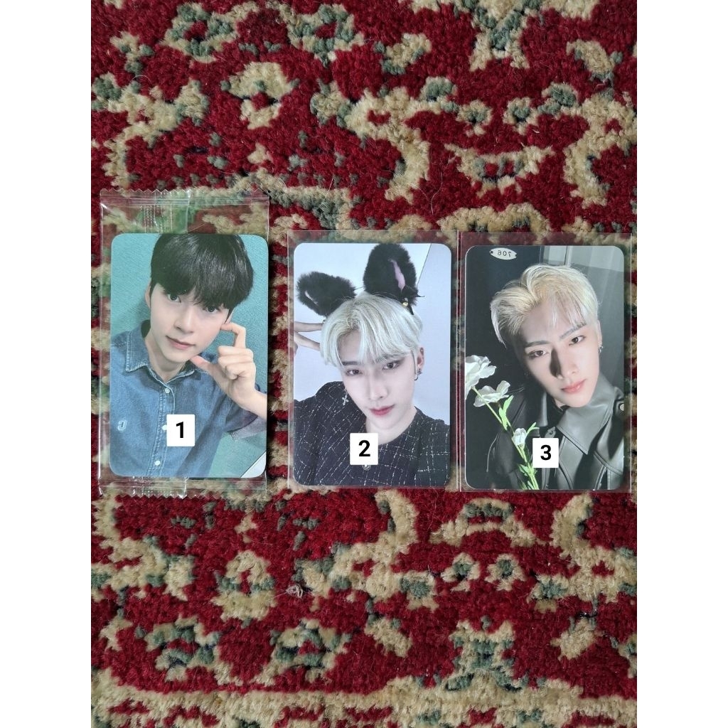 photocard hanbin zb1 pob ktwon china, photocard hanbin zb1, photocard ricky zb1, pc ricky makestar z