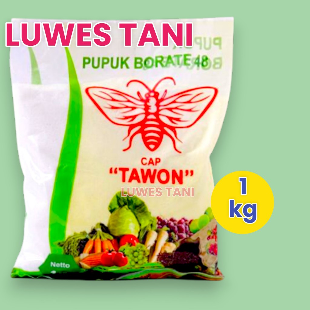 Pupuk Borate 48 Cap Tawon 1kg (cap tawon Borate 1kg) Boron