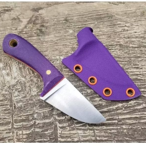 Pisau EDC / Neck Knive bahan Bohler K110