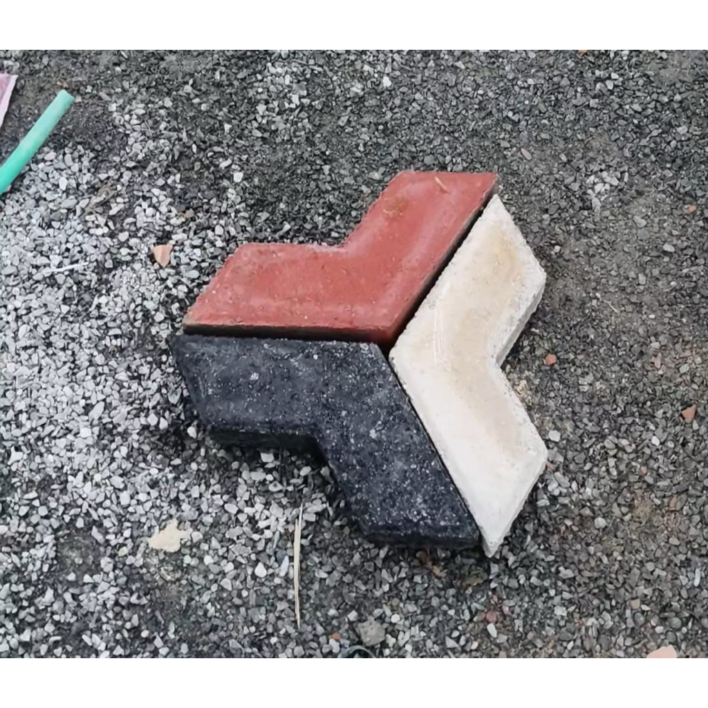 Paving blok hydraulic 3d