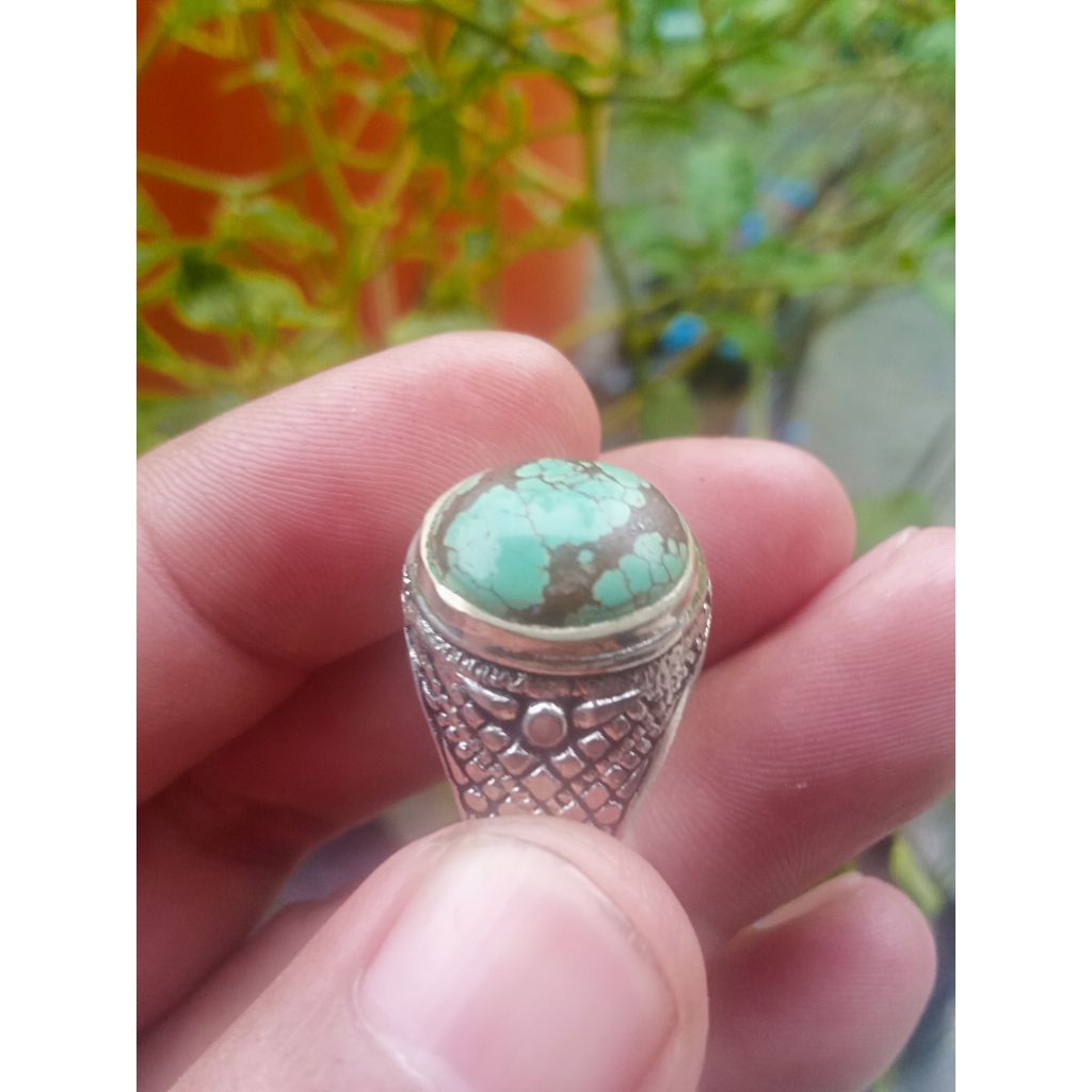 batu akik pirus lawas.