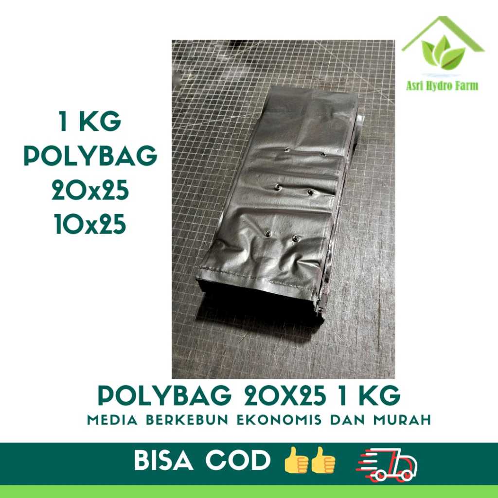1 KG POLYBAG POLIBAG 20X25 / 10x25 polybag curah