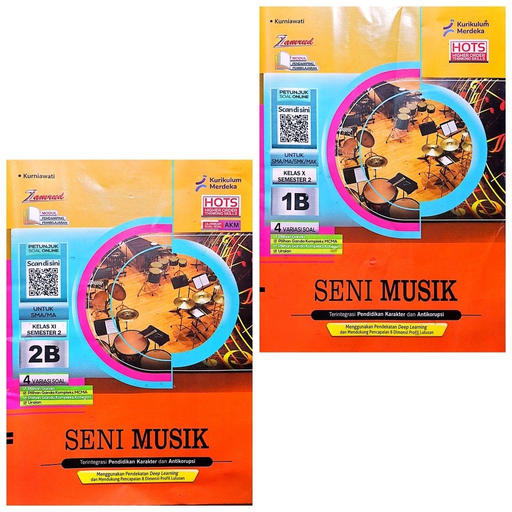 LKS ZAMRUD SMA SMK SENI MUSIK KELAS 10 11 SEMESTER 2 GENAP KURIKULUM MERDEKA TA.2025/2026 | ZAMRUD