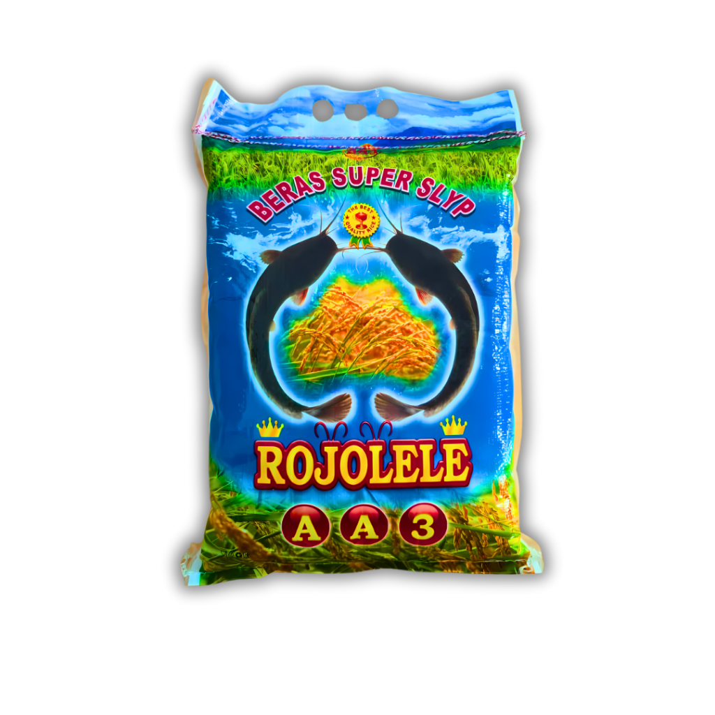Rojo Lele AA3 Super 5 kg - Beras Rojolele -  Cocok Untuk Makanan Padang Nasi Uduk - Beras Premium - 
