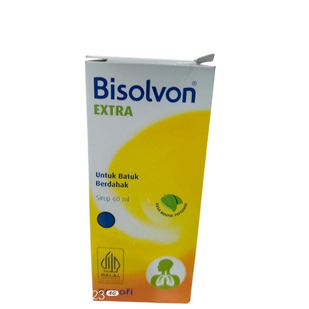 OBAT BATUK BERDAHAK / SIRUP UNTUK BATUK BERDAHAK / BISOLVON EXTRA SIRUP 60ML