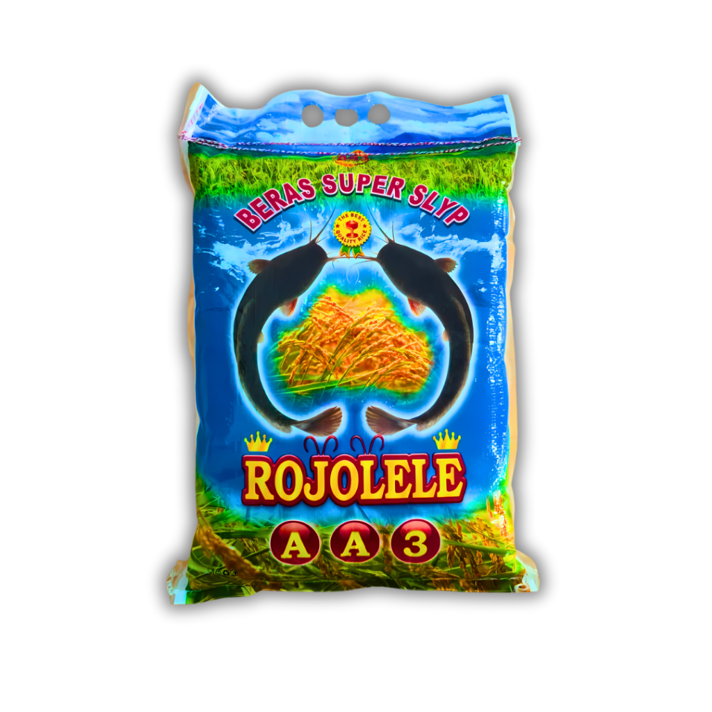 Beras Rojo Lele AA3 Super 10 kg - Beras Premium - Nasi Pulen Sedang - Wangi - Cocok Untuk Makanan Pa