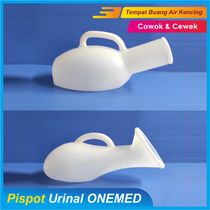 Urinal Pria Tanpa Tutup Pispot Plastik Dewasa Laki-laki Perempuan Wadah Urin Onemed