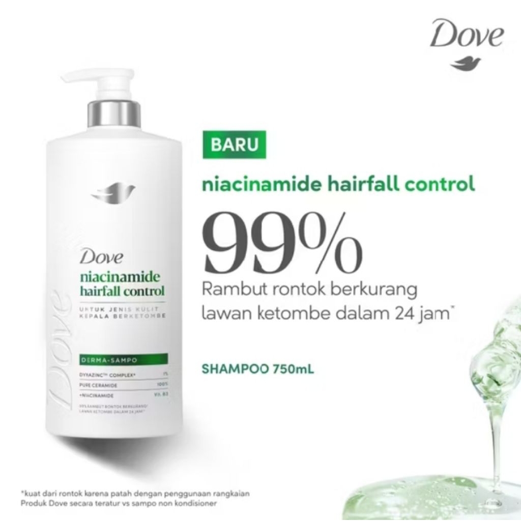 Dove anti ketombe 750 ml shampoo