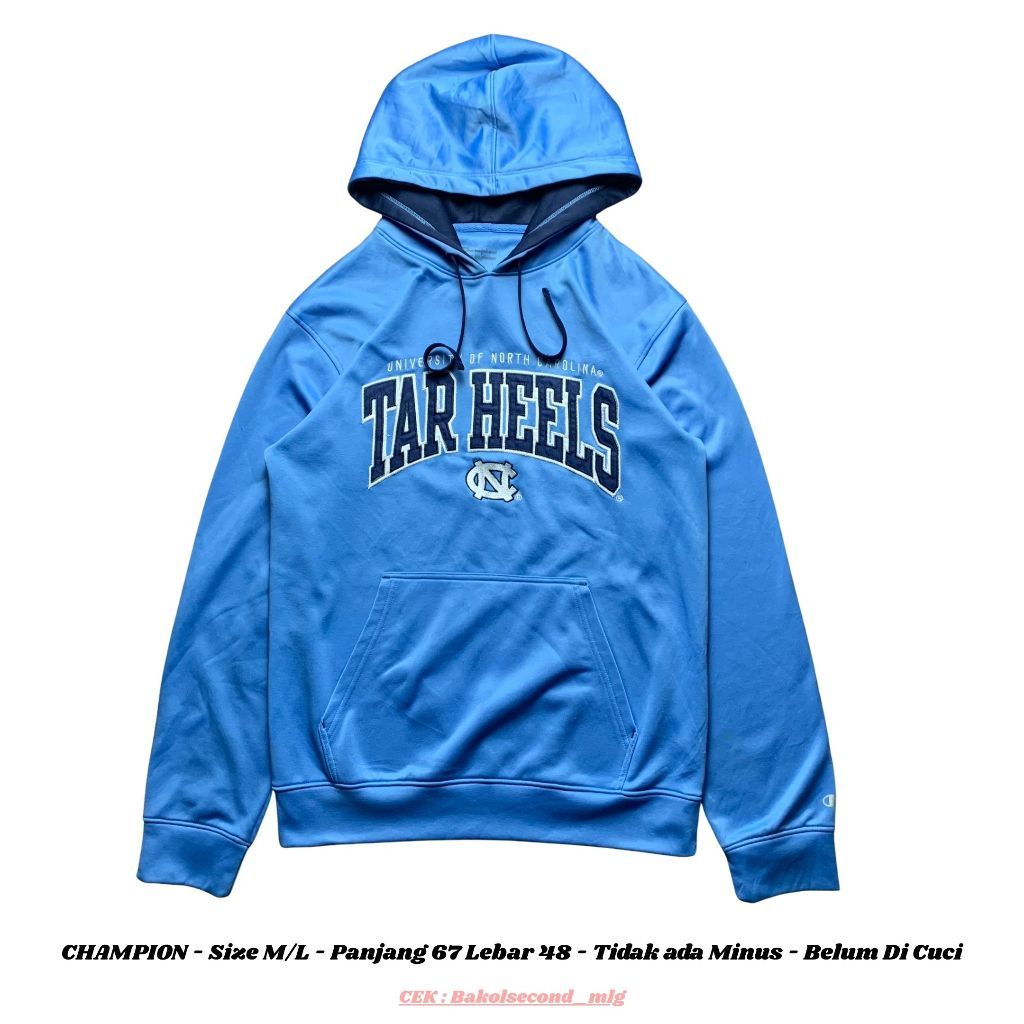 Hoodie Champion TARHEELS | Blue Baby