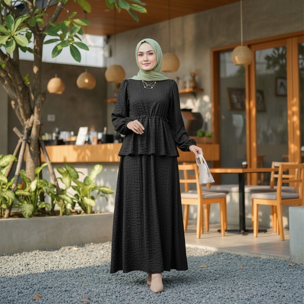 AMARA SOFT GAMIS/ELEGAN/SIMPLE/GAMIS REMAJA/GAMIS POLOS/LEBARAN 2026