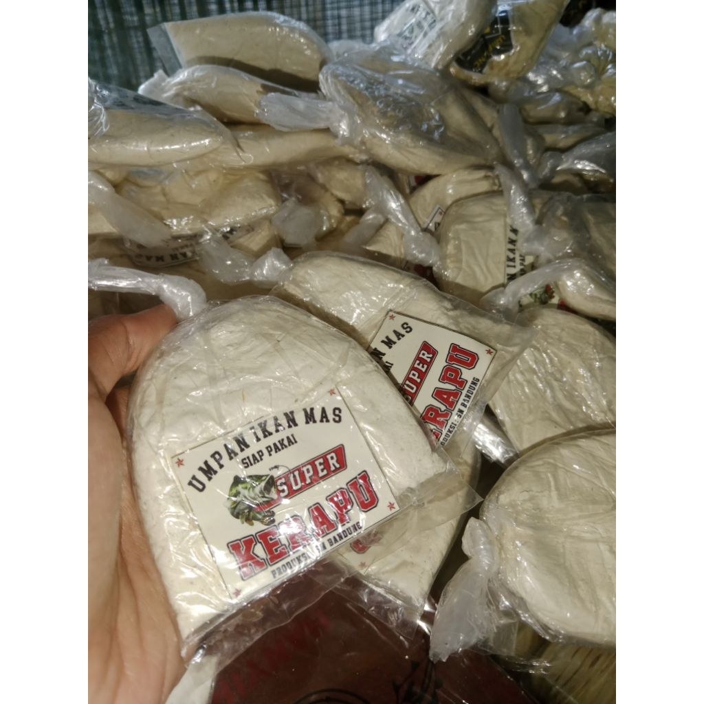 Umpan Ikan Mas Super Kerapu Siap Pakai Isi 2
