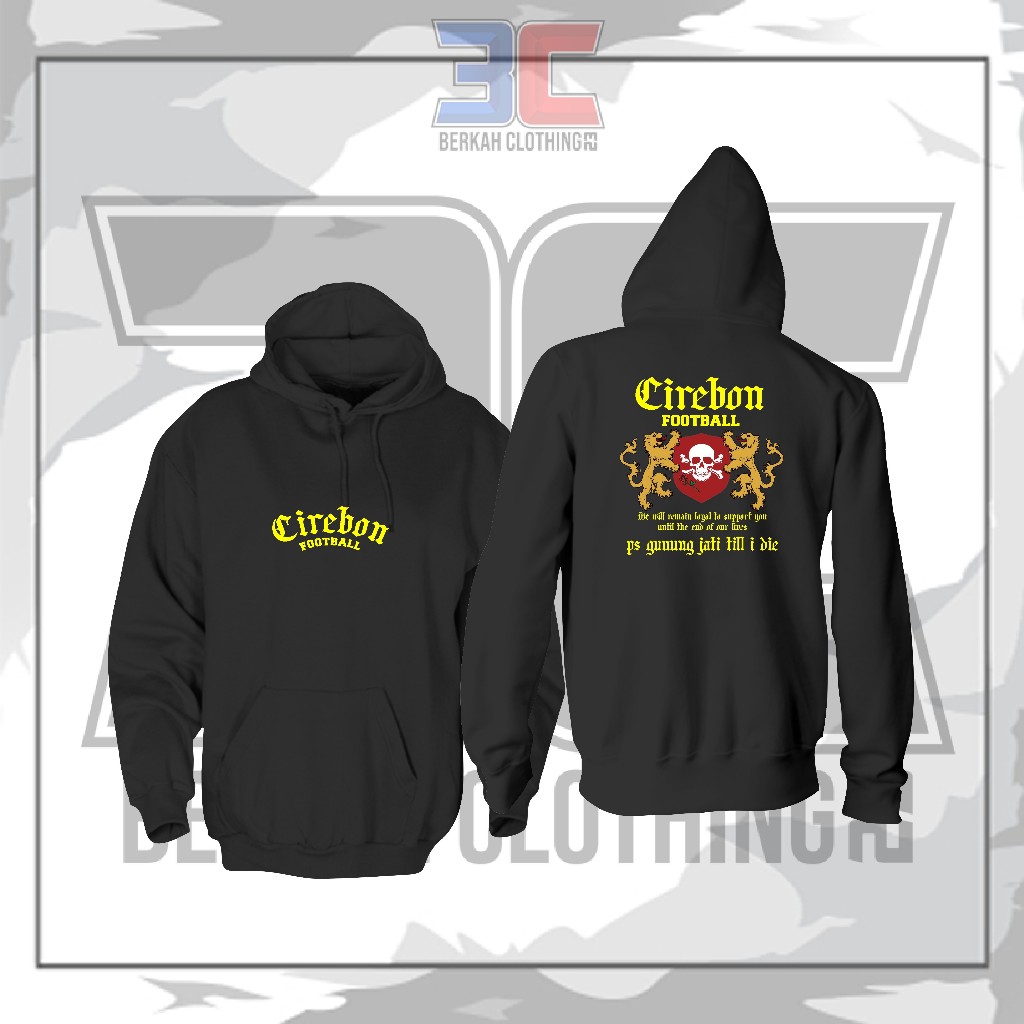 Hoodie Jaket Supporter PS GUNUNG JATI Cirebon Till I Die  // Sweeter supporter PS Gunung Jati Cirebo