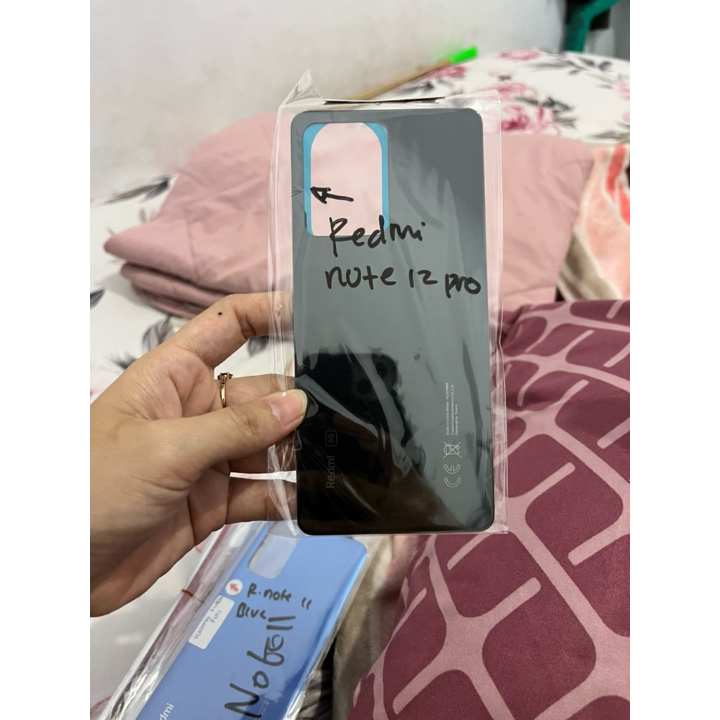 BACKDOOR REDMI NOTE 12 PRO MINUS RETAK SEDIKIT