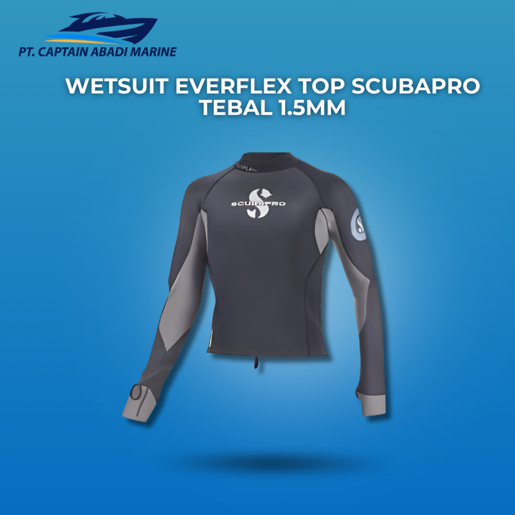 Wetsuit everflex top scubapro tebal 1.5mm