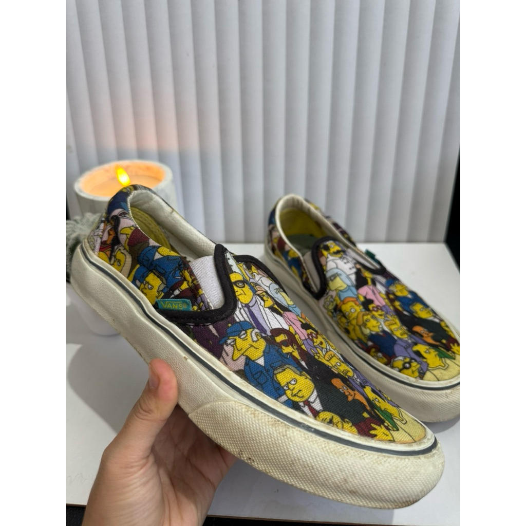 Sepatu Vans X The Simpsons Original Size 37 Insol 23.5cm Preloved / Second Pribadi