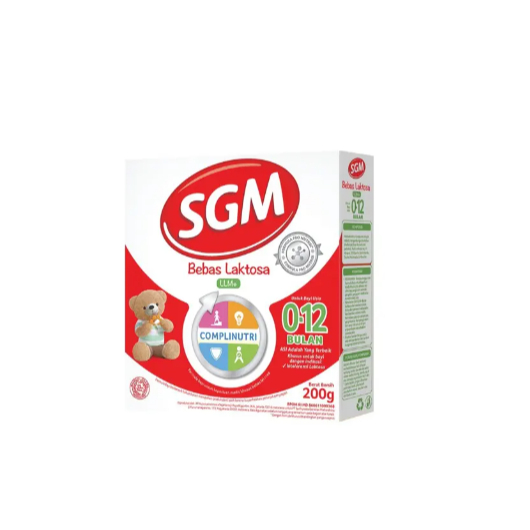 SGM LLM+ 200 / 400 GR - susu formula bebas laktosa